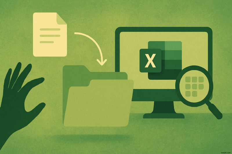 การอัปโหลดไฟล์แบบลากและวางที่ราบรื่นใน Excel ด้วย Power Query 