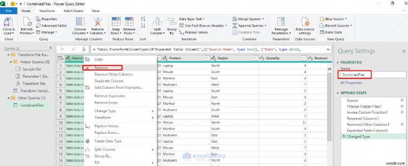 การอัปโหลดไฟล์แบบลากและวางที่ราบรื่นใน Excel ด้วย Power Query 