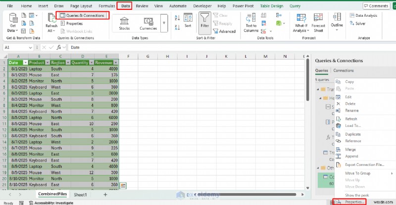การอัปโหลดไฟล์แบบลากและวางที่ราบรื่นใน Excel ด้วย Power Query 