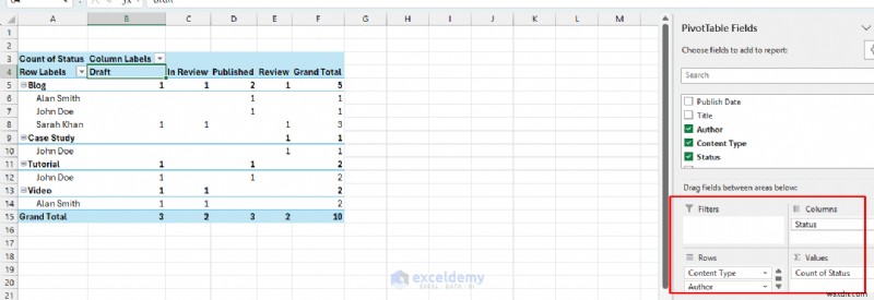 ใช้ Excel เป็น CMS น้ำหนักเบาเพื่อการวางแผนเนื้อหาเว็บไซต์ที่ง่ายดาย 