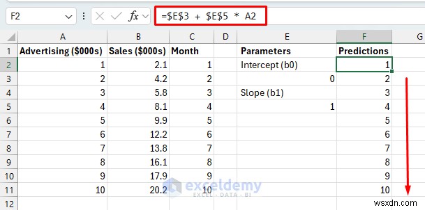 สร้างโมเดล ML น้ำหนักเบาใน Excel โดยใช้ตัวแก้ปัญหาและสูตร