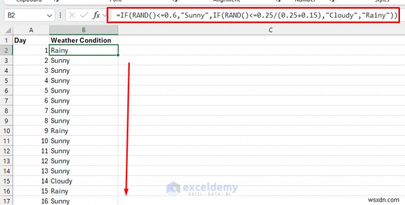 การจำลอง Excel:จากการพลิกเหรียญไปจนถึงการพยากรณ์อากาศ
