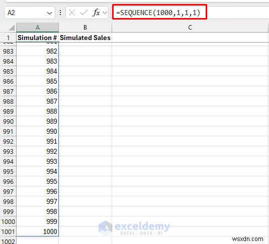 การจำลอง Excel:จากการพลิกเหรียญไปจนถึงการพยากรณ์อากาศ