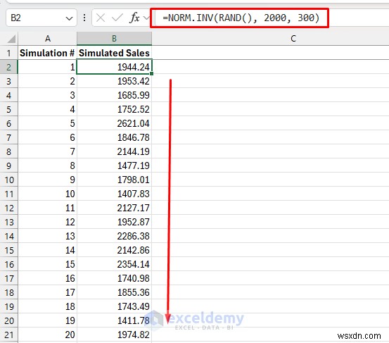 การจำลอง Excel:จากการพลิกเหรียญไปจนถึงการพยากรณ์อากาศ