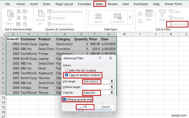 8 วิธีการที่ได้รับการพิสูจน์แล้วในการกำจัดข้อมูลที่ซ้ำกันใน Excel ในขณะที่ยังคงรักษาความสมบูรณ์ไว้