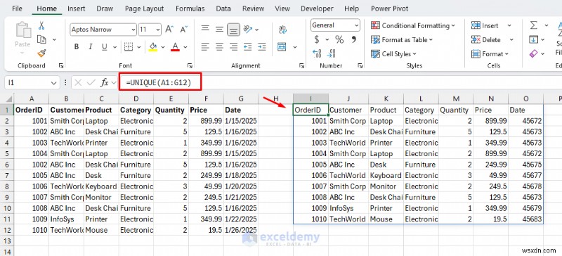 8 วิธีการที่ได้รับการพิสูจน์แล้วในการกำจัดข้อมูลที่ซ้ำกันใน Excel ในขณะที่ยังคงรักษาความสมบูรณ์ไว้