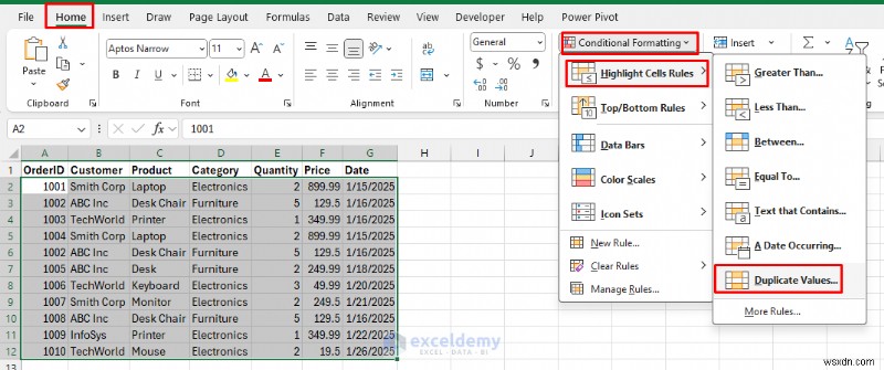8 วิธีการที่ได้รับการพิสูจน์แล้วในการกำจัดข้อมูลที่ซ้ำกันใน Excel ในขณะที่ยังคงรักษาความสมบูรณ์ไว้
