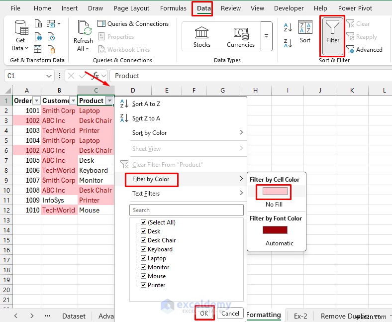 8 วิธีการที่ได้รับการพิสูจน์แล้วในการกำจัดข้อมูลที่ซ้ำกันใน Excel ในขณะที่ยังคงรักษาความสมบูรณ์ไว้