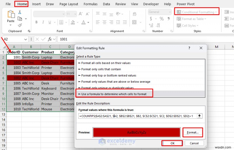 8 วิธีการที่ได้รับการพิสูจน์แล้วในการกำจัดข้อมูลที่ซ้ำกันใน Excel ในขณะที่ยังคงรักษาความสมบูรณ์ไว้