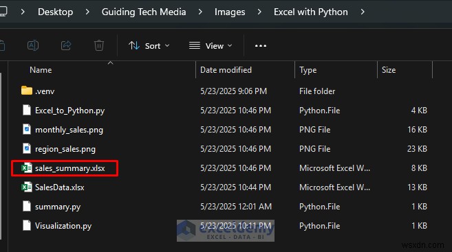 ควบคุม Excel และ Python สำหรับเวิร์กโฟลว์วิทยาศาสตร์ข้อมูลขั้นสูง 