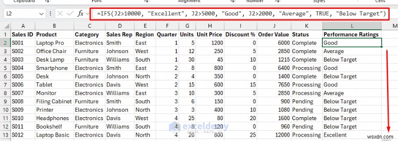 แทนที่คำสั่ง IF ใน Excel:7 ฟังก์ชั่นอันทรงพลังสำหรับสูตรที่สะอาดกว่า