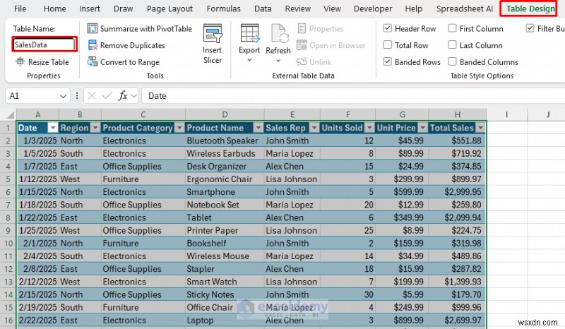 สร้างแดชบอร์ดเชิงโต้ตอบแบบเรียลไทม์ใน Excel โดยใช้ PivotTable และตัวแบ่งส่วนข้อมูล 