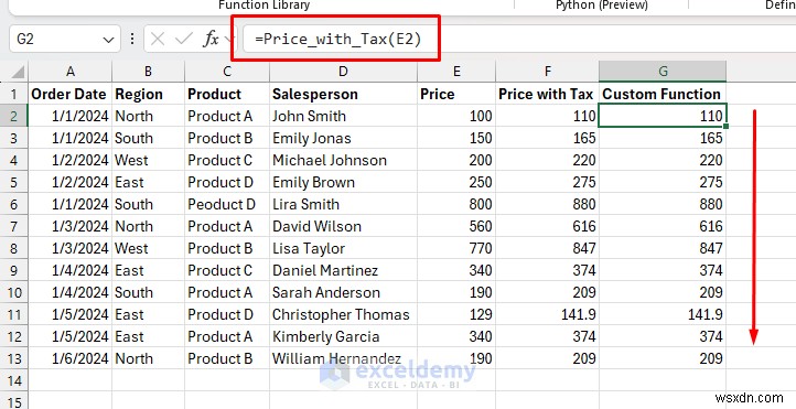 สร้างฟังก์ชัน Excel แบบกำหนดเองที่นำมาใช้ใหม่ได้โดยใช้ LAMBDA – ไม่จำเป็นต้องใช้ VBA 