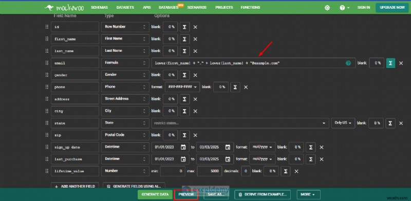 สร้างข้อมูลการทดสอบ Excel ที่สมจริงอย่างรวดเร็วด้วย Mockaroo