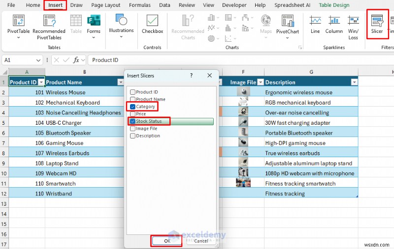 สร้างแคตตาล็อกผลิตภัณฑ์แบบไดนามิกใน Excel:คำแนะนำทีละขั้นตอน 