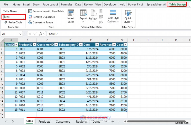 การเรียนรู้โมเดลข้อมูลที่ซับซ้อนและความสัมพันธ์ของตารางด้วย Power Pivot 