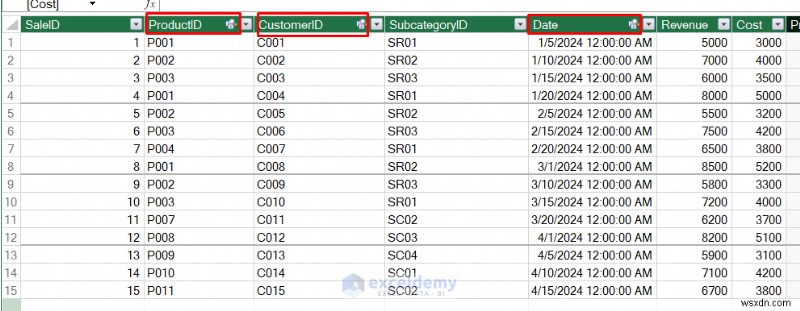 การเรียนรู้โมเดลข้อมูลที่ซับซ้อนและความสัมพันธ์ของตารางด้วย Power Pivot 