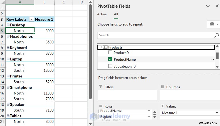 การเรียนรู้โมเดลข้อมูลที่ซับซ้อนและความสัมพันธ์ของตารางด้วย Power Pivot 