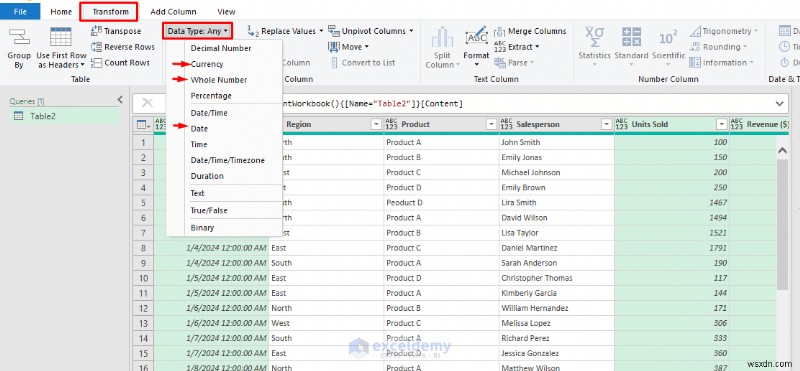 สร้างแดชบอร์ดแบบเรียลไทม์แบบไดนามิกโดยใช้ Excel Power Query