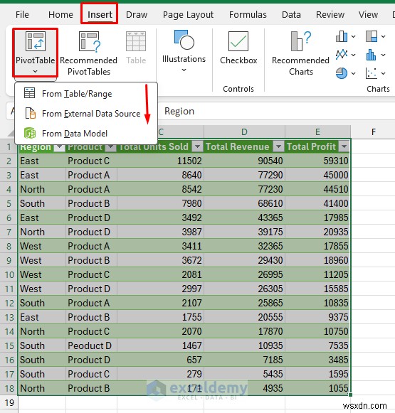 สร้างแดชบอร์ดแบบเรียลไทม์แบบไดนามิกโดยใช้ Excel Power Query