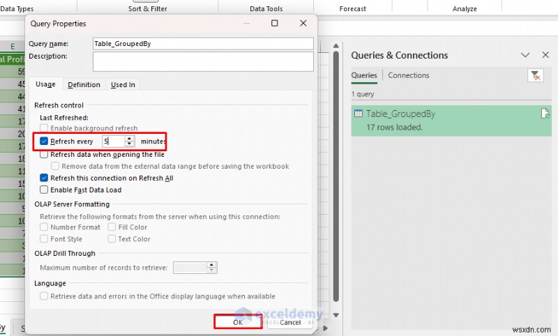 สร้างแดชบอร์ดแบบเรียลไทม์แบบไดนามิกโดยใช้ Excel Power Query