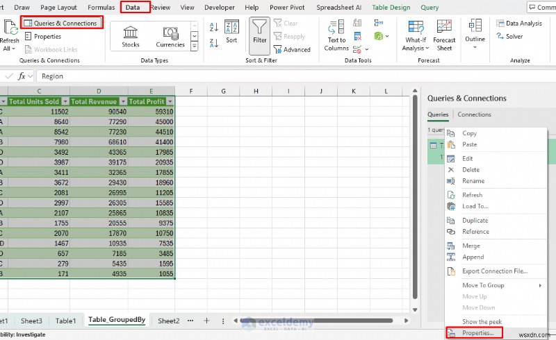 สร้างแดชบอร์ดแบบเรียลไทม์แบบไดนามิกโดยใช้ Excel Power Query