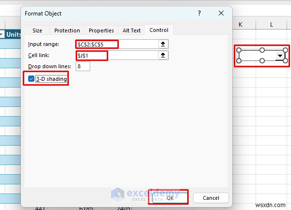 สร้างแดชบอร์ด Excel แบบโต้ตอบโดยใช้การควบคุมแบบฟอร์ม (ไม่จำเป็นต้องใช้ VBA)