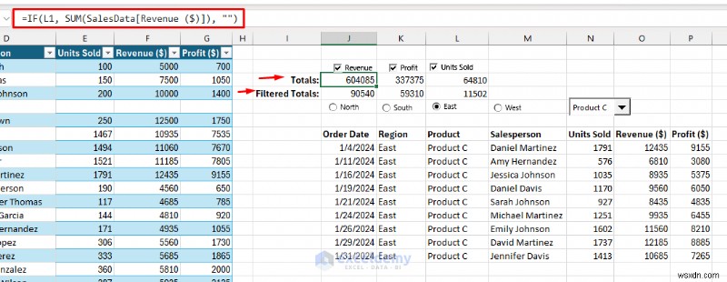 สร้างแดชบอร์ด Excel แบบโต้ตอบโดยใช้การควบคุมแบบฟอร์ม (ไม่จำเป็นต้องใช้ VBA)
