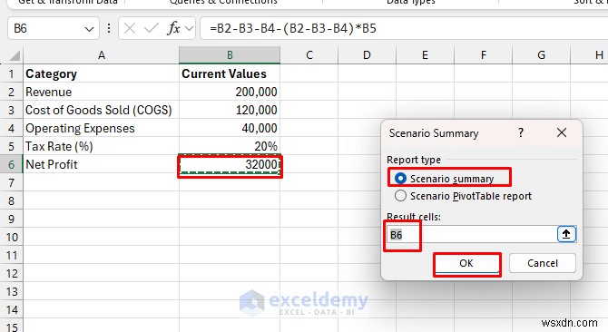 Master Excel Scenario Manager:การวางแผนทางการเงินและการพยากรณ์ขั้นสูง 