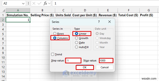 คู่มือ Excel:การสร้างการจำลองมอนติคาร์โลเพื่อการตัดสินใจที่ขับเคลื่อนด้วยข้อมูล