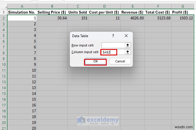 คู่มือ Excel:การสร้างการจำลองมอนติคาร์โลเพื่อการตัดสินใจที่ขับเคลื่อนด้วยข้อมูล