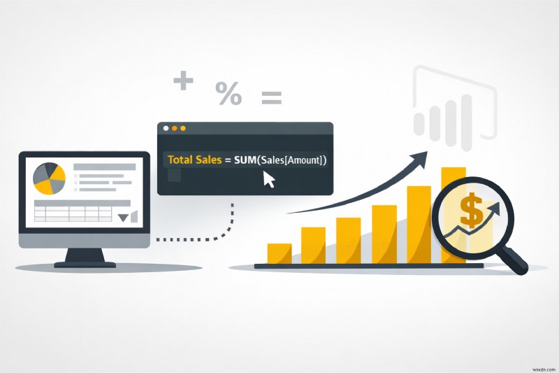 สร้างการวัด DAX แรกของคุณใน Power BI:คู่มือเริ่มต้นทีละขั้นตอน 