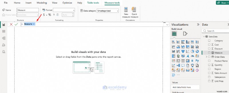 สร้างการวัด DAX แรกของคุณใน Power BI:คู่มือเริ่มต้นทีละขั้นตอน