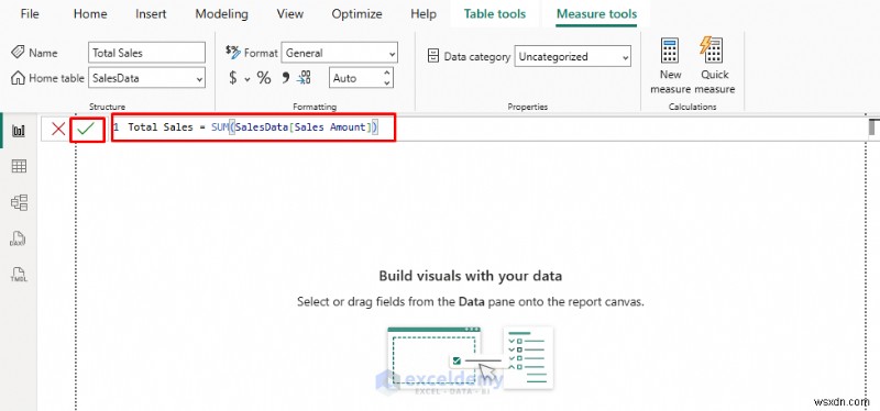 สร้างการวัด DAX แรกของคุณใน Power BI:คู่มือเริ่มต้นทีละขั้นตอน