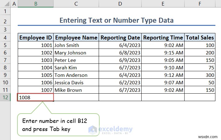 การป้อนข้อมูล Master Excel:พื้นฐาน แบบฟอร์ม และการจัดการข้อผิดพลาด