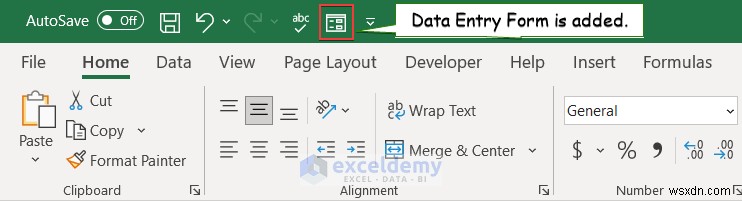 การป้อนข้อมูล Master Excel:พื้นฐาน แบบฟอร์ม และการจัดการข้อผิดพลาด