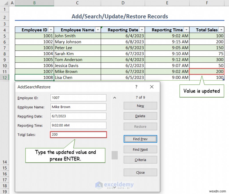 การป้อนข้อมูล Master Excel:พื้นฐาน แบบฟอร์ม และการจัดการข้อผิดพลาด