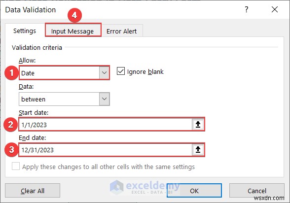 การป้อนข้อมูล Master Excel:พื้นฐาน แบบฟอร์ม และการจัดการข้อผิดพลาด