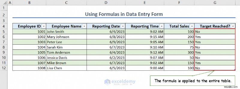 การป้อนข้อมูล Master Excel:พื้นฐาน แบบฟอร์ม และการจัดการข้อผิดพลาด