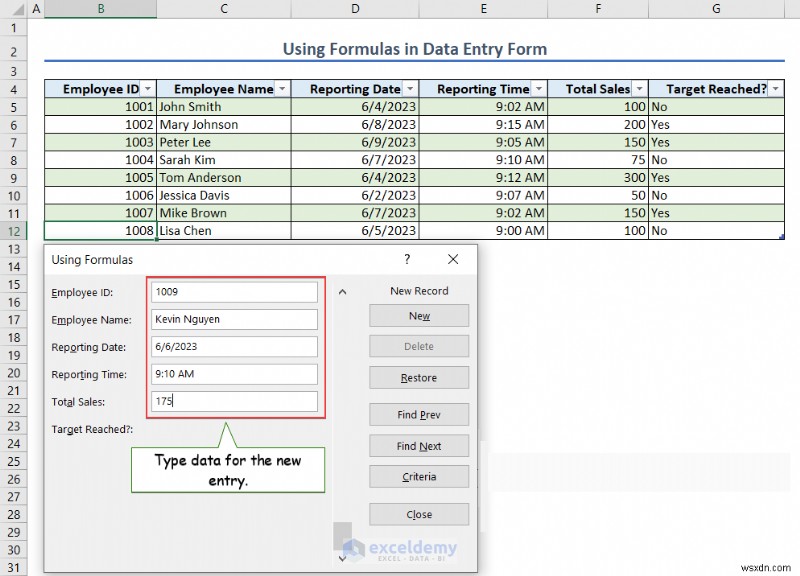 การป้อนข้อมูล Master Excel:พื้นฐาน แบบฟอร์ม และการจัดการข้อผิดพลาด