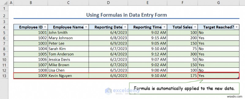 การป้อนข้อมูล Master Excel:พื้นฐาน แบบฟอร์ม และการจัดการข้อผิดพลาด