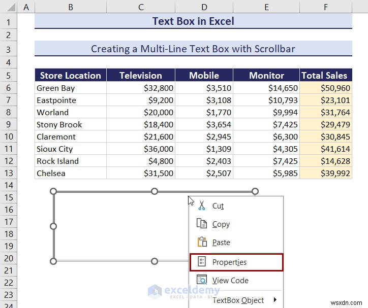 การเรียนรู้กล่องข้อความใน Excel:คู่มือที่ครอบคลุม