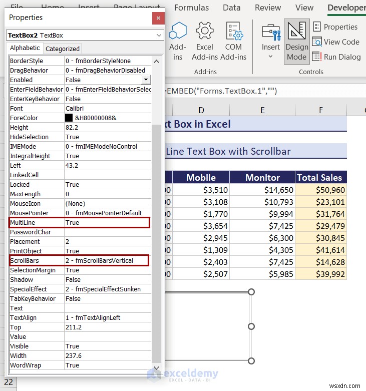 การเรียนรู้กล่องข้อความใน Excel:คู่มือที่ครอบคลุม