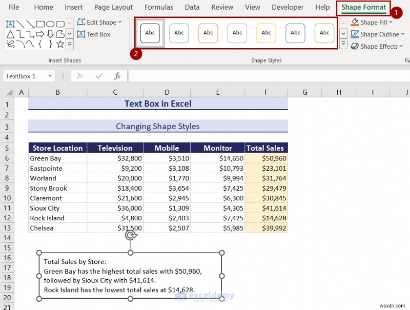 การเรียนรู้กล่องข้อความใน Excel:คู่มือที่ครอบคลุม