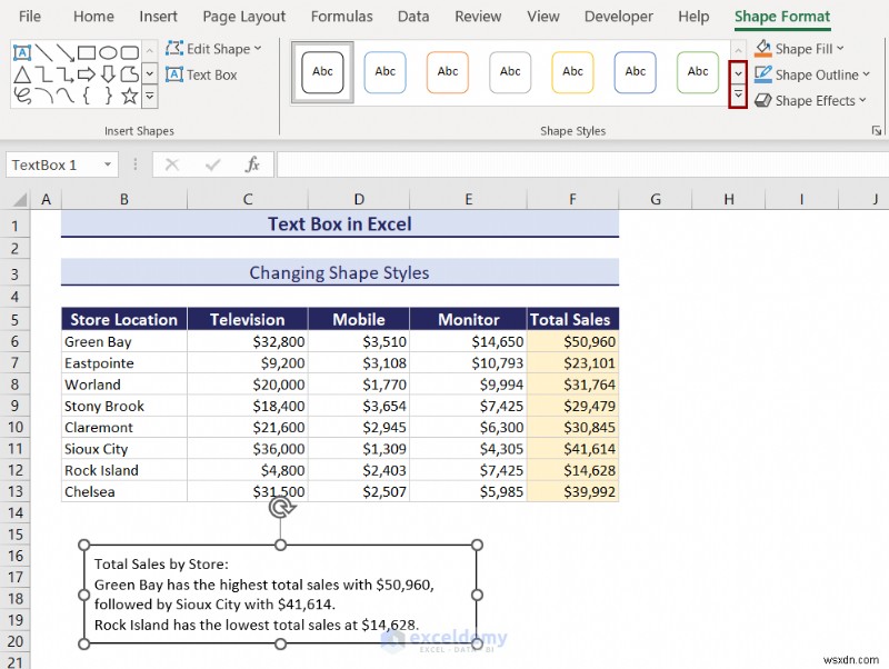 การเรียนรู้กล่องข้อความใน Excel:คู่มือที่ครอบคลุม
