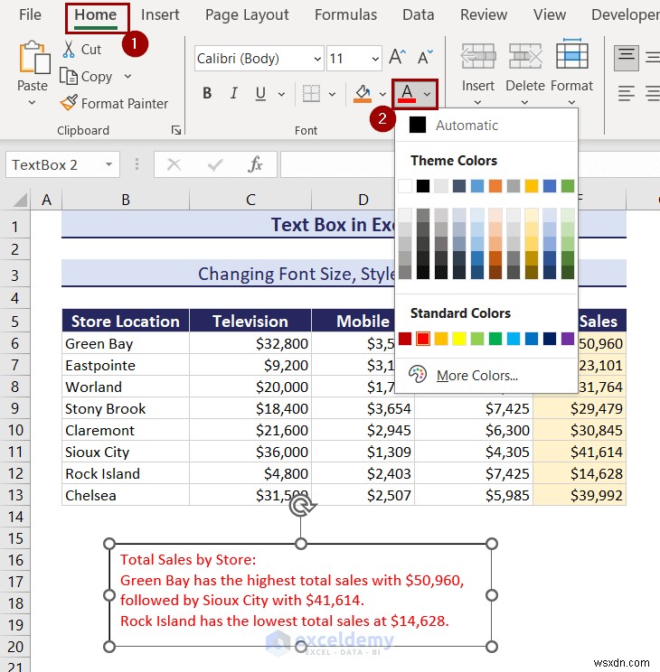 การเรียนรู้กล่องข้อความใน Excel:คู่มือที่ครอบคลุม