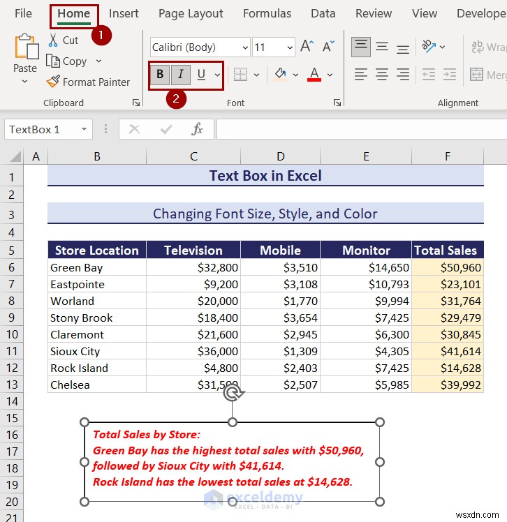 การเรียนรู้กล่องข้อความใน Excel:คู่มือที่ครอบคลุม