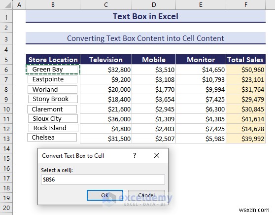 การเรียนรู้กล่องข้อความใน Excel:คู่มือที่ครอบคลุม