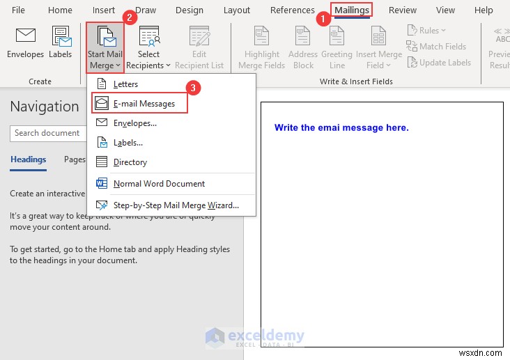 การเรียนรู้จดหมายเวียนใน Excel:วัตถุประสงค์ กระบวนการ ประโยชน์ และข้อจำกัด