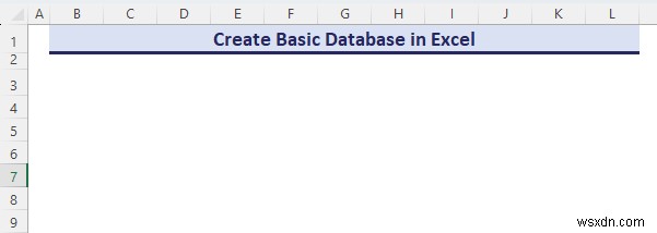 ฐานข้อมูล Master Excel:ประเภท เทมเพลต และการสร้างอย่างง่าย 